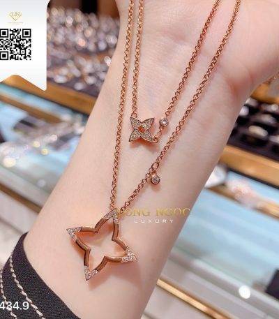 Dây Chuyền Kim Cương M4349 Kim Cương Giá Tốt