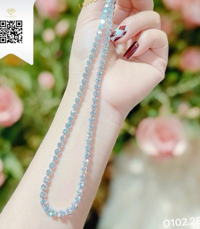 Dây Chuyền Kim Cương O10228 Dương Trần Daimond