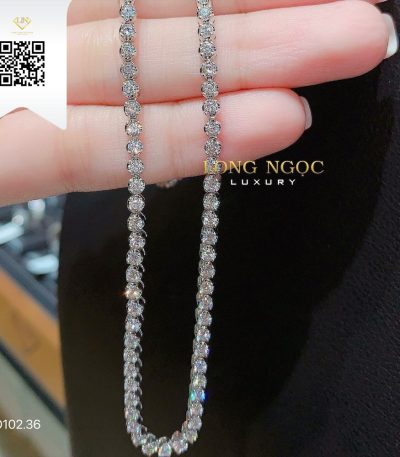 Dây Chuyền Kim Cương O10236 Dương Trần Daimond
