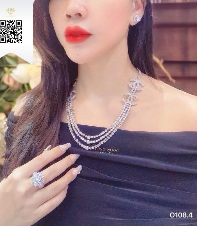 Dây Chuyền Kim Cương O1084 Dương Trần Daimond