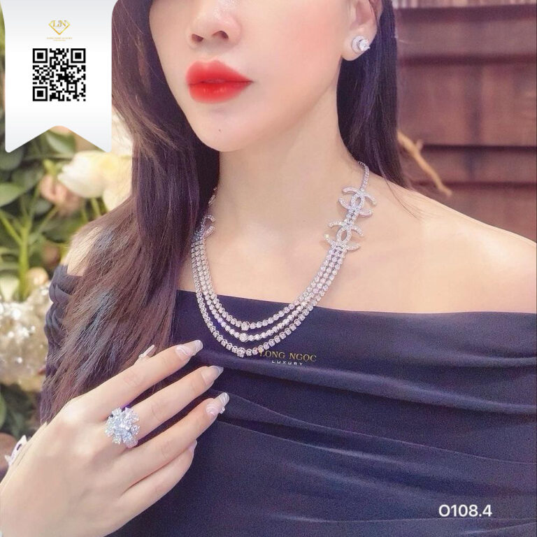 Dây Chuyền Kim Cương O1084 Dương Trần Daimond