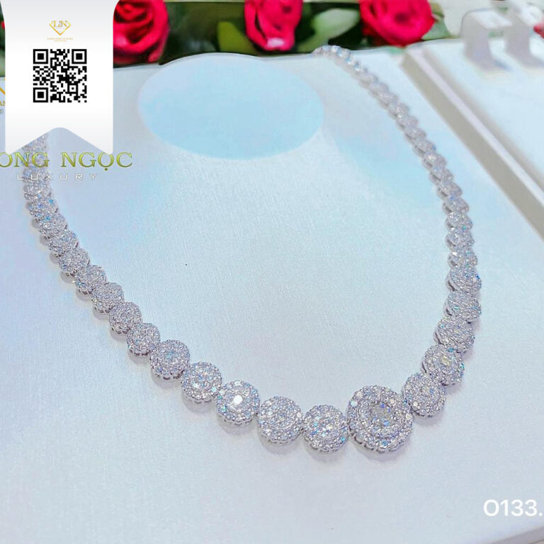 Dây Chuyền Kim Cương O13311 Dương Trần Daimond