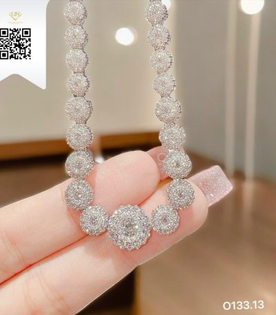 Dây Chuyền Kim Cương O13313 Dương Trần Daimond