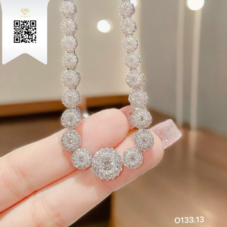 Dây Chuyền Kim Cương O13313 Dương Trần Daimond