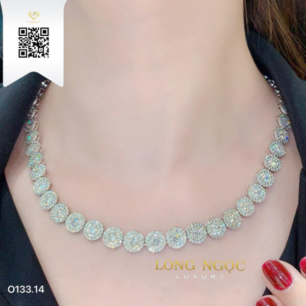 Dây Chuyền Kim Cương O13314 Dương Trần Daimond