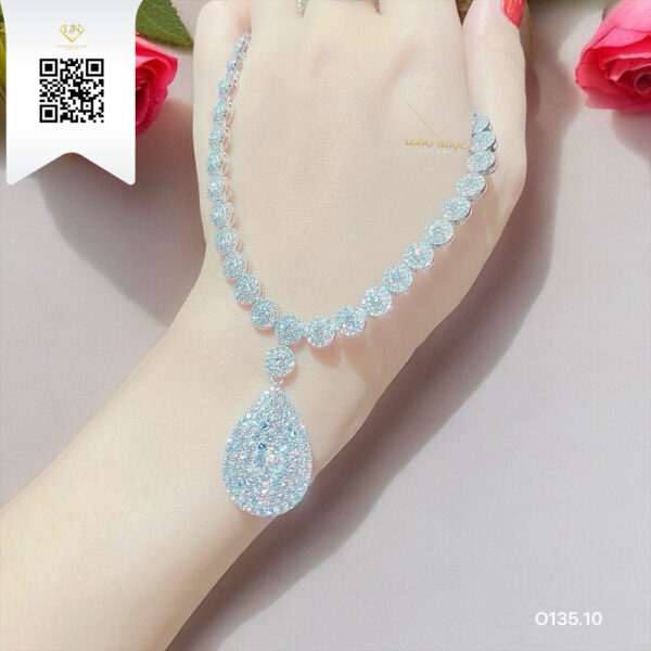 Dây Chuyền Kim Cương O13510 Dương Trần Daimond