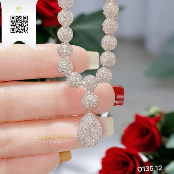 Dây Chuyền Kim Cương O13512 Dương Trần Daimond