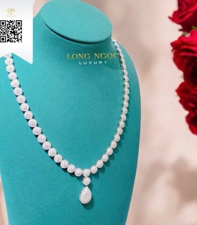 Dây Chuyền Kim Cương O1359 Kim Cương Giá Tốt