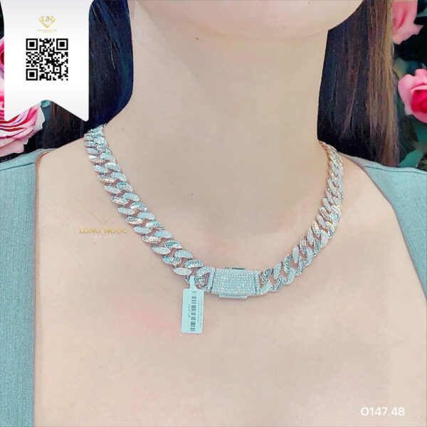 Dây Chuyền Kim Cương O14748 Dương Trần Daimond