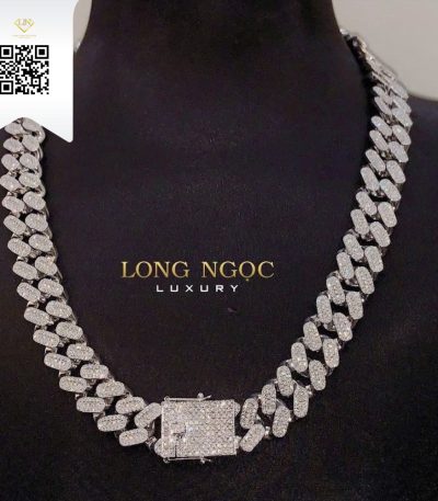 Dây Chuyền Kim Cương O14766 Dương Trần Daimond