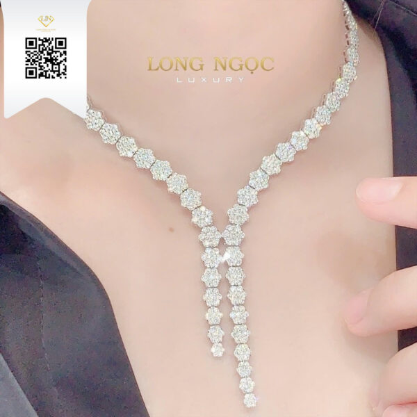 Dây Chuyền Kim Cương O1942 Dương Trần Daimond