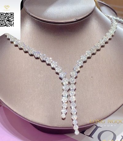 Dây Chuyền Kim Cương O1942 Kim Cương Giá Tốt