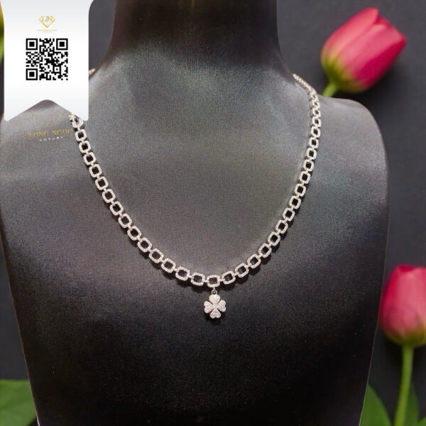 Dây Chuyền Kim Cương O19910 Dương Trần Daimond