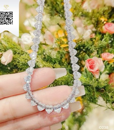 Dây Chuyền Kim Cương O238 Kim Cương Giá Tốt