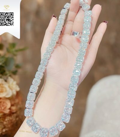 Dây Chuyền Kim Cương O2393 Dương Trần Daimond