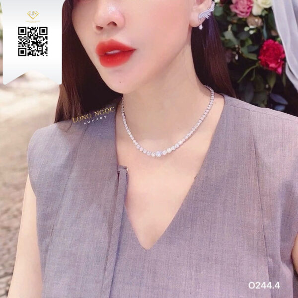 Dây Chuyền Kim Cương O2444 Dương Trần Daimond