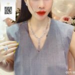 Dây Chuyền Kim Cương O27110 Trần Dương Daimond Long Ngọc Luxury