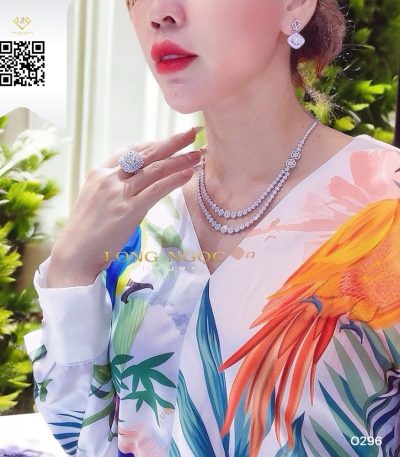Dây Chuyền Kim Cương O296 Dương Trần Daimond