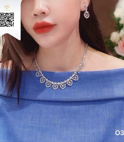 Dây Chuyền Kim Cương O326 Kim Cương Giá Tốt
