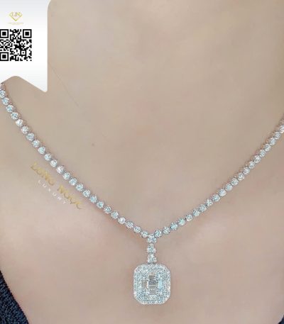 Dây Chuyền Kim Cương O35414 Dương Trần Daimond