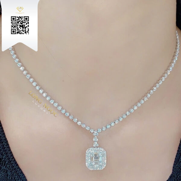 Dây Chuyền Kim Cương O35414 Dương Trần Daimond