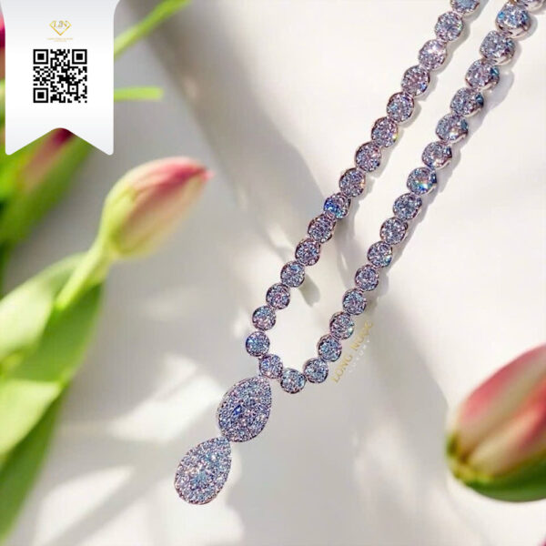 Dây Chuyền Kim Cương O3548 Dương Trần Daimond