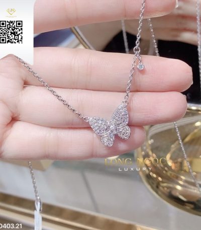 Dây Chuyền Kim Cương O40321 Kim Cương Giá Tốt