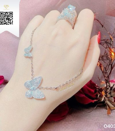 Dây Chuyền Kim Cương O4038 Kim Cương Giá Tốt