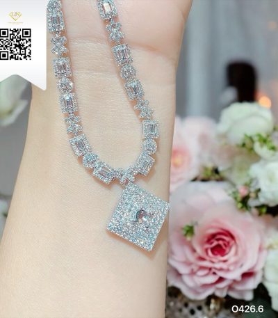 Dây Chuyền Kim Cương O4266 Dương Trần Daimond