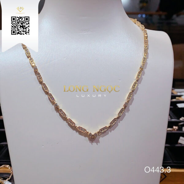 Dây Chuyền Kim Cương O4433 Dương Trần Daimond