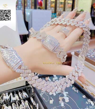 Dây Chuyền Kim Cương O471 Kim Cương Giá Tốt