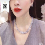 Dây Chuyền Kim Cương O473 Trần Dương Daimond Long Ngọc Luxury