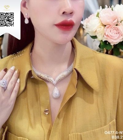 Dây Chuyền Kim Cương O4774 Dương Trần Daimond