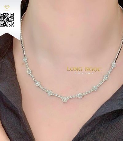 Dây Chuyền Kim Cương O5014 Kim Cương Giá Tốt