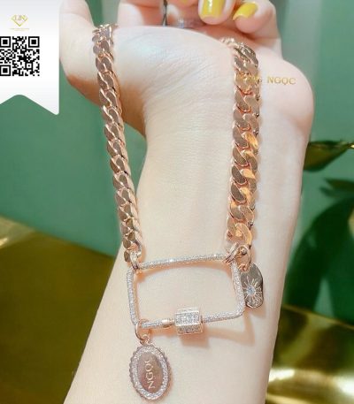 Dây Chuyền Kim Cương O531 Kim Cương Giá Tốt