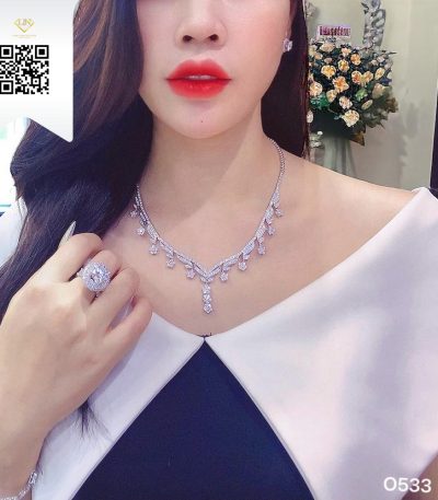 Dây Chuyền Kim Cương O533 Dương Trần Daimond