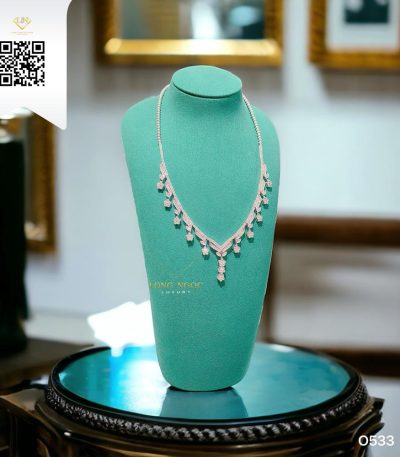 Dây Chuyền Kim Cương O533 Kim Cương Giá Tốt