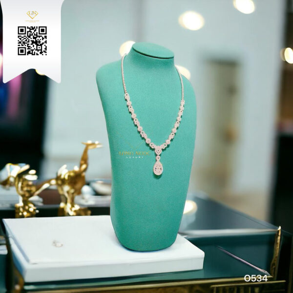 Dây Chuyền Kim Cương O534 Dương Trần Daimond