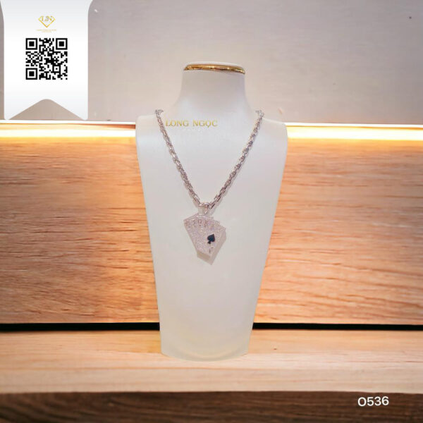 Dây Chuyền Kim Cương O536 Dương Trần Daimond