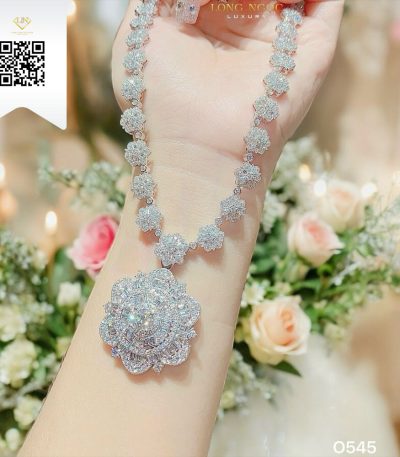 Dây Chuyền Kim Cương O545 Dương Trần Daimond