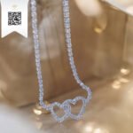 Dây Chuyền Kim Cương O54713 Kim Cương Giá Tốt