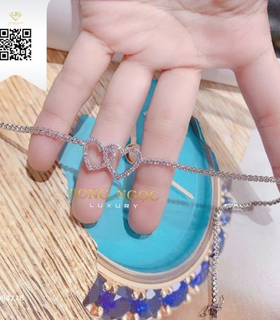 Dây Chuyền Kim Cương O54718 Kim Cương Giá Tốt