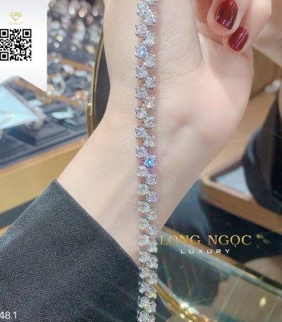 Dây Chuyền Kim Cương O5481 Kim Cương Giá Tốt