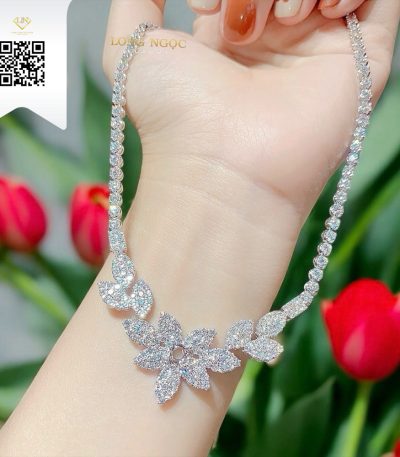 Dây Chuyền Kim Cương O549 Dương Trần Daimond