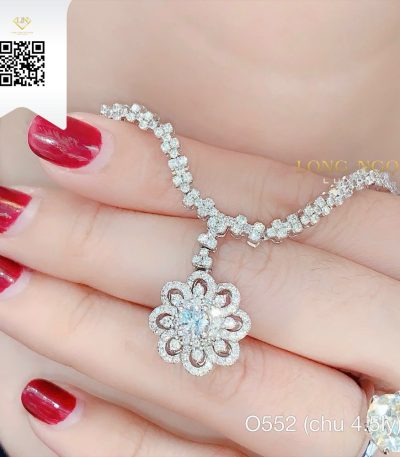 Dây Chuyền Kim Cương O552 Dương Trần Daimond