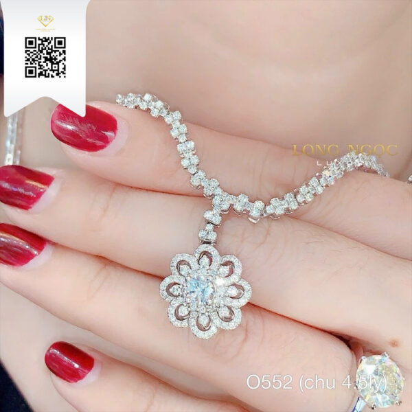 Dây Chuyền Kim Cương O552 Dương Trần Daimond
