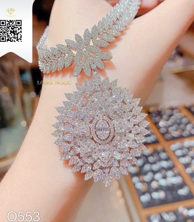 Dây Chuyền Kim Cương O553 Dương Trần Daimond