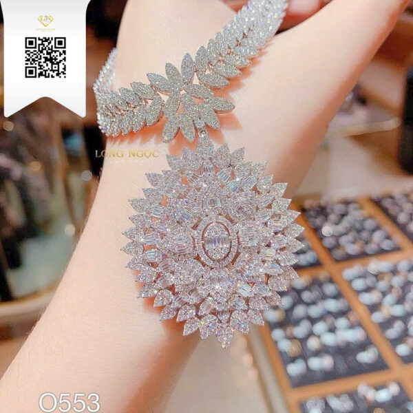 Dây Chuyền Kim Cương O553 Dương Trần Daimond