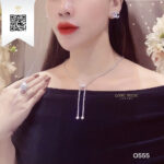 Dây Chuyền Kim Cương O555 Kim Cương Giá Tốt