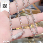 Dây Chuyền Kim Cương O556 Kim Cương Giá Tốt